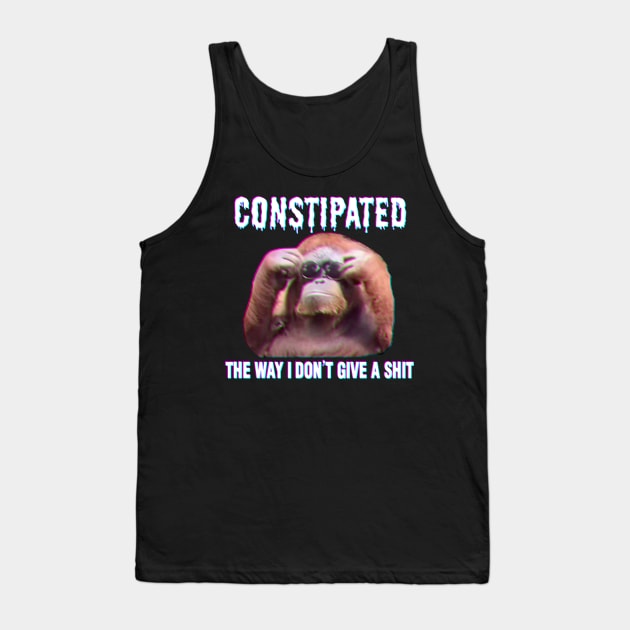 CONSTIPATED Orangutan with Sunglasses Tank Top by giovanniiiii